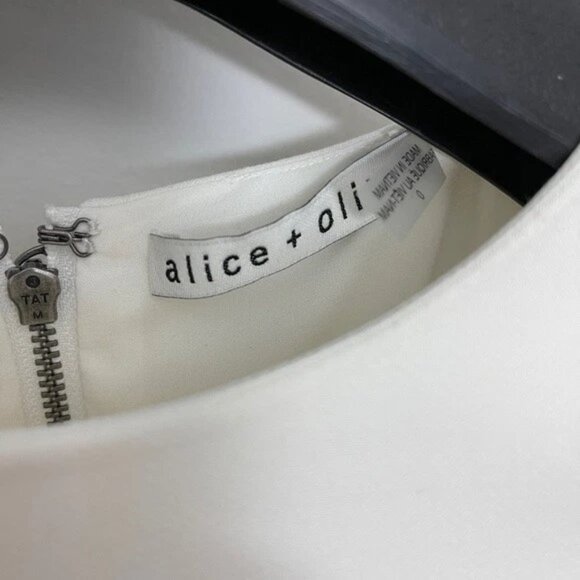 Alice + Olivia Chara Vegan Leather Skater Dress – Women’s 0 - Picture 5 of 5